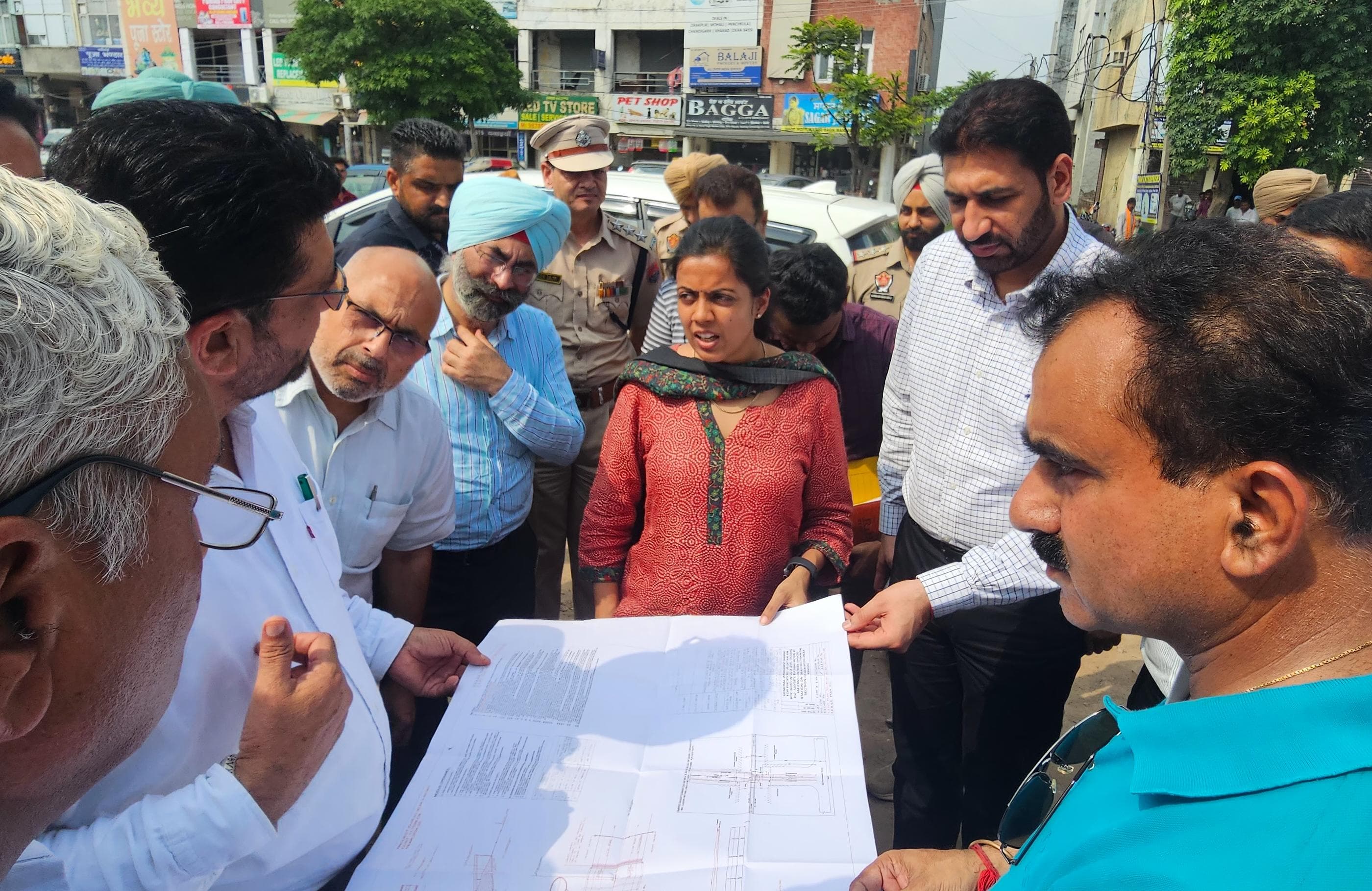 Dhakoli railway crossing will be replaced by railway under pass; DC Ashika Jain